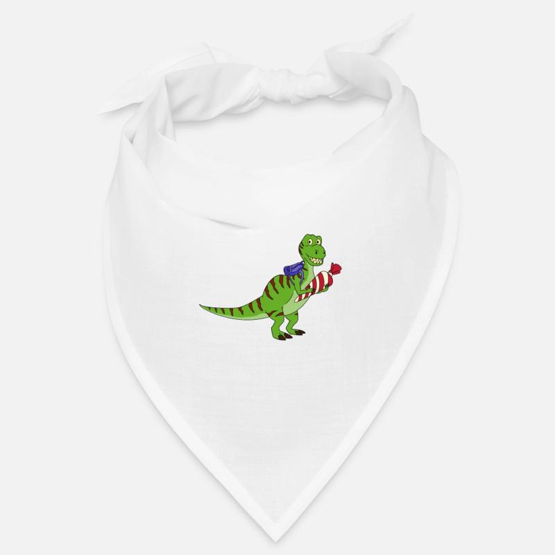 Schulkind Einschulung Dino T-Rex Geschenk Bandana