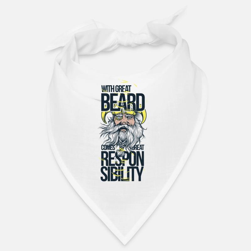 With the beard comes the responsibility Bandana