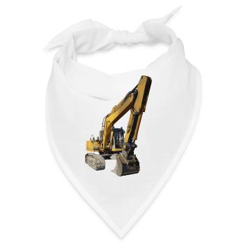 Bagger - Bandana - Weiß - Vorne