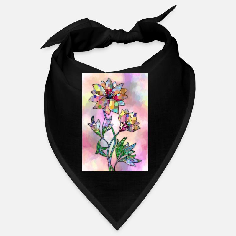 Bunte Blumen Bandana
