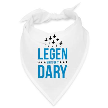 legendary - Bandana - Weiß - Vorne