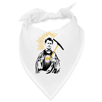 Schutzpatron Urs Logo - Bandana - Weiß - Vorne