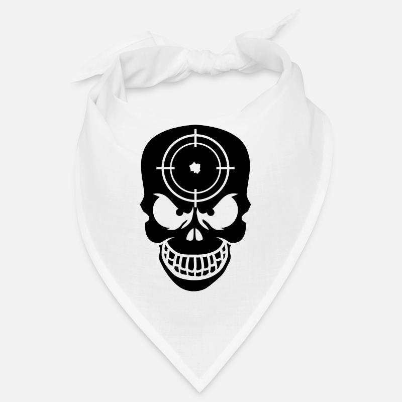Evil Skull With Target Bandana