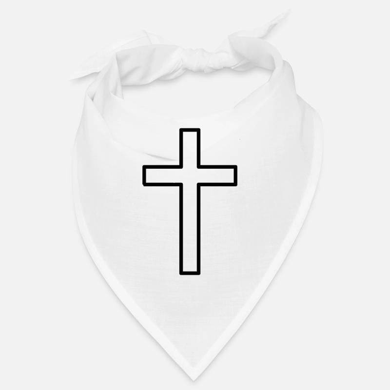 semplice croce chic Bandana