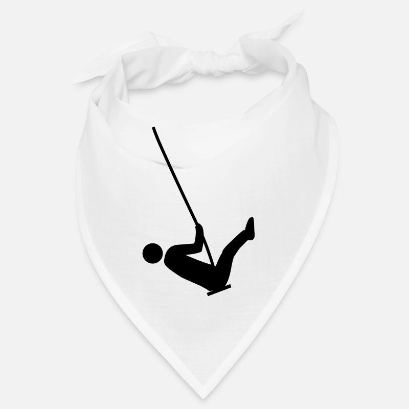 bascule logo silhouette terrain de jeu balançant spa Bandana