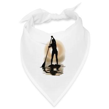 paddle boarding - Bandana - Weiß - Vorne