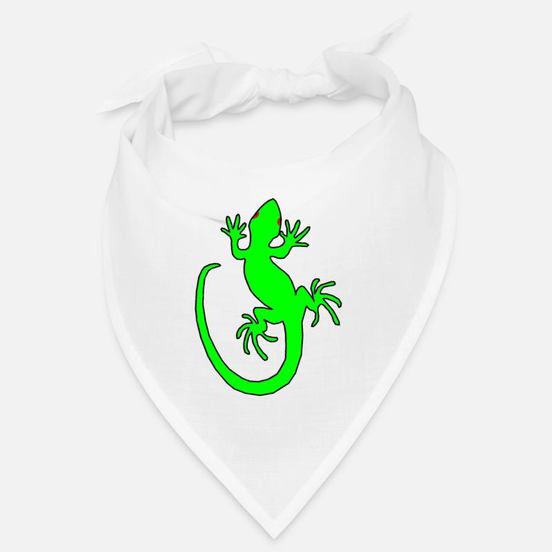 Néon gecko Bandana