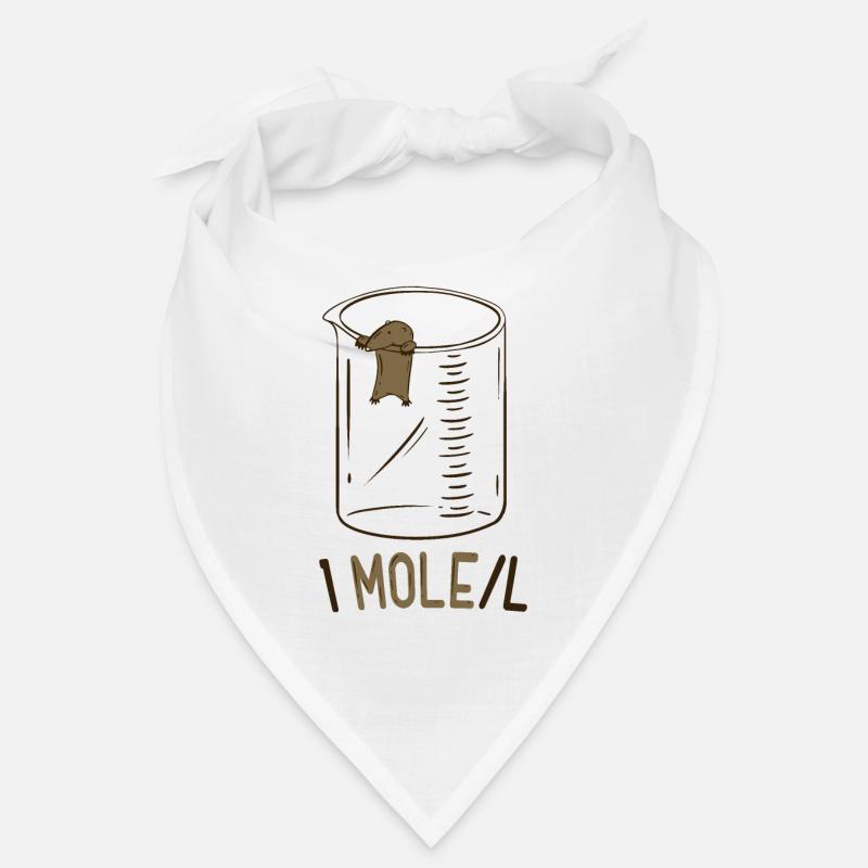 One Mole Per Liter Funny Chemistry Geek Physics Nerd Bandana