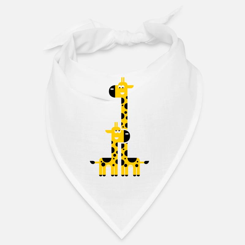 Giraffe and giraffe Bandana