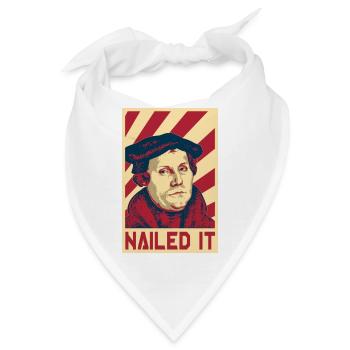 MartinLutherRetro Propaganda - Bandana - Weiß - Vorne