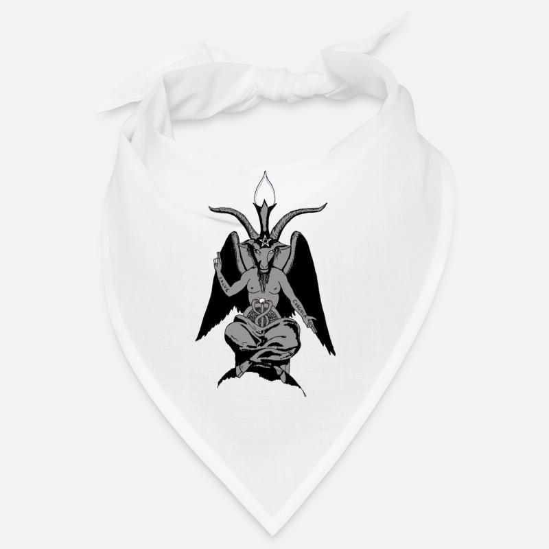 Baphomet - Bandana - white