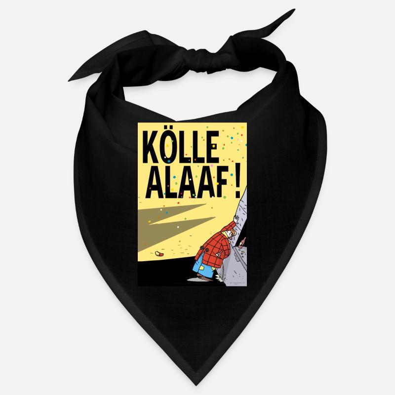 Cartoon Alaaf du Carnaval de Cologne Bandana