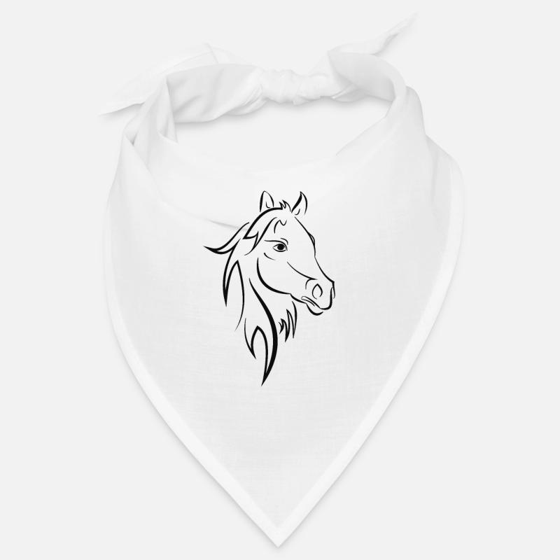 Pferd Bandana