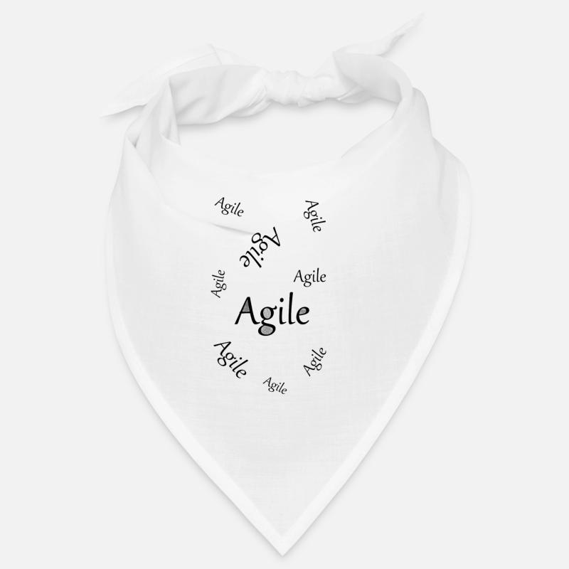 Agile - Bandana - blanc