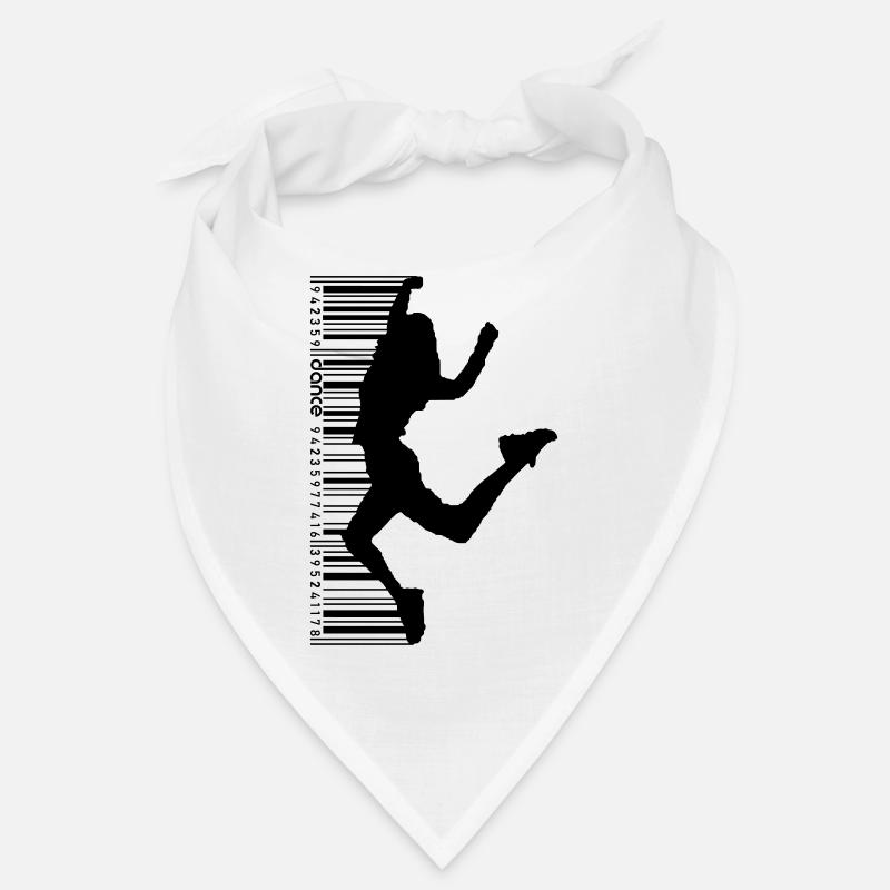 Tänzerin im QR-Code Style (2) Bandana