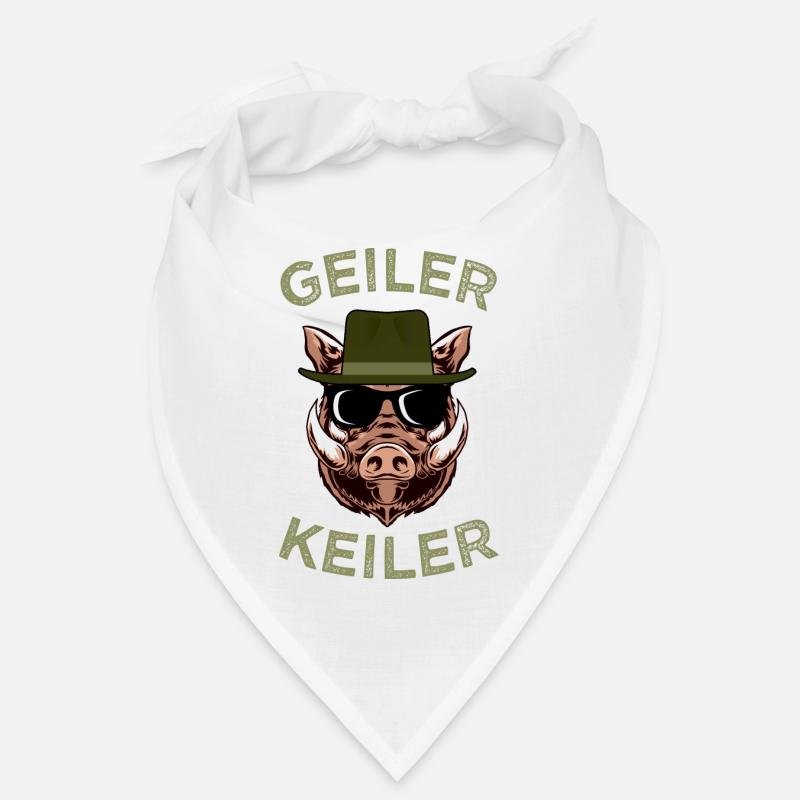 Jagd Jäger Evolution Hirsch Waidmann Lustig Spruch Bandana