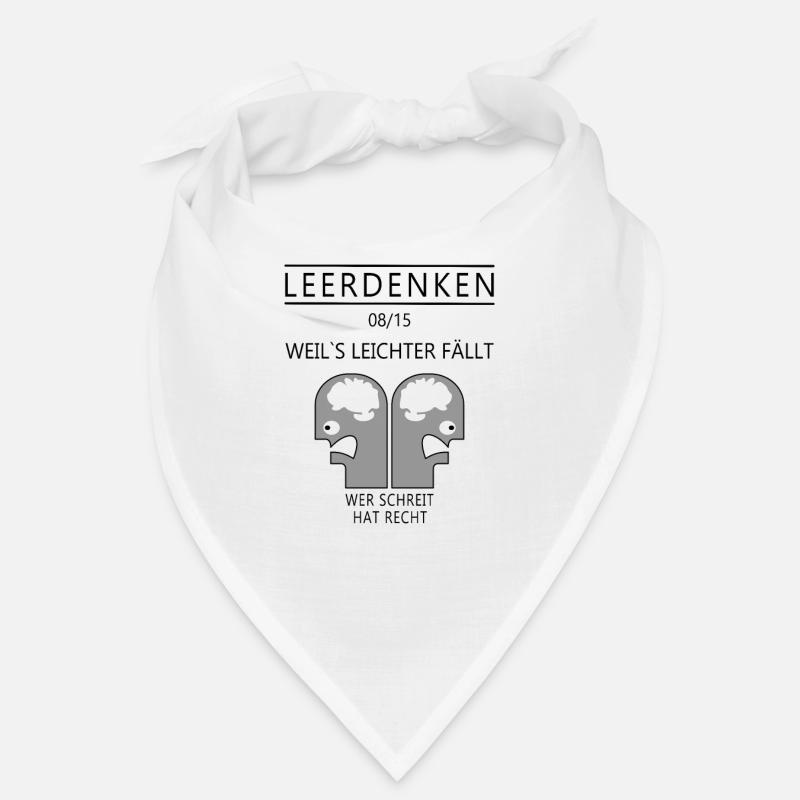 Leerdenken Querdenken No1 Bandana