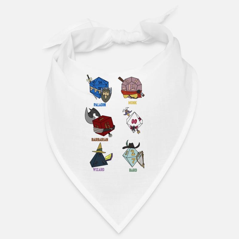 Aventure RPG Dice Fantasy Cadeau Bandana