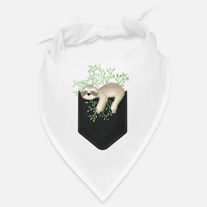 SüssesFaultier Brusttasche Sloth Geschenk Tier Bandana