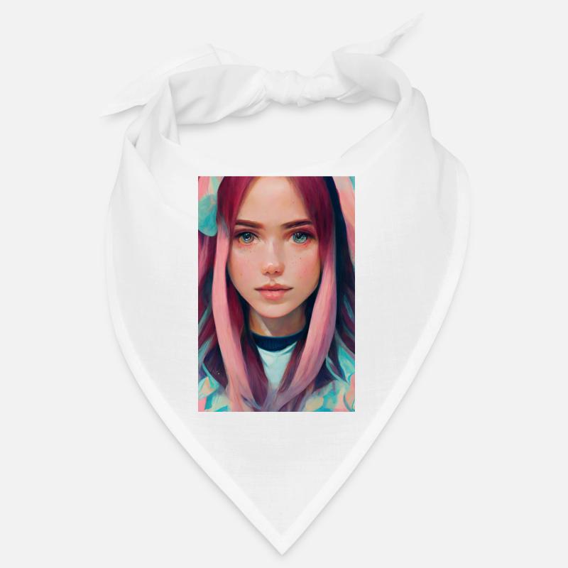 Anime-Mädchen Bandana
