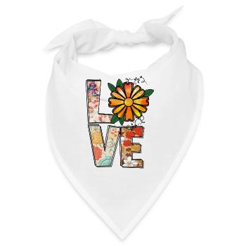 Stolze Mama Mutter Mami Lebensaufgabe Kinder Kind - Bandana - Weiß - Vorne