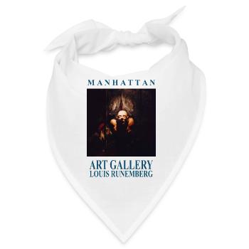 MANHATTAN ART GALLERY Louis RUNEMBERG © Adagp - Bandana - Weiß - Vorne