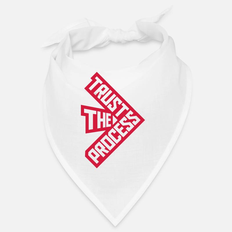 trust the process Quote Bandana