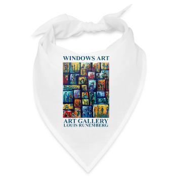 WINDOWS ART CREATION Louis RUNEMBERG © Adagp - Bandana - Weiß - Vorne