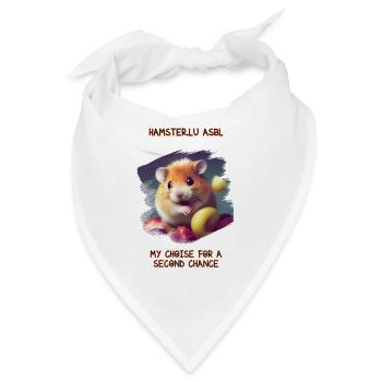 Zweite englische Chance - Bandana - Weiß - Vorne