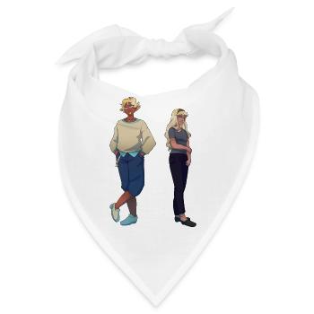 Lena & Sebastian - Bandana - Weiß - Vorne