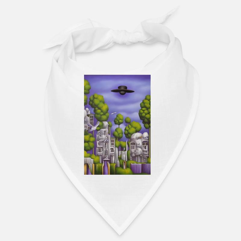 Des arbres devant le ciel Bandana