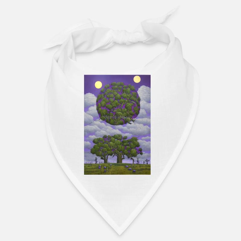 Tree and moon Bandana