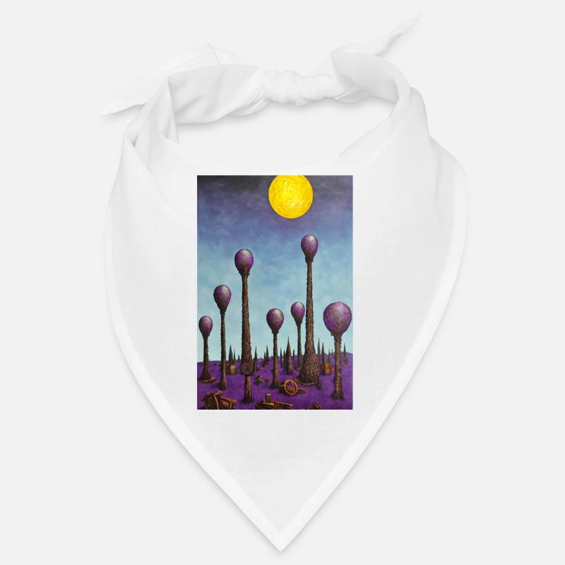 Forêt de champignons - Bandana - blanc