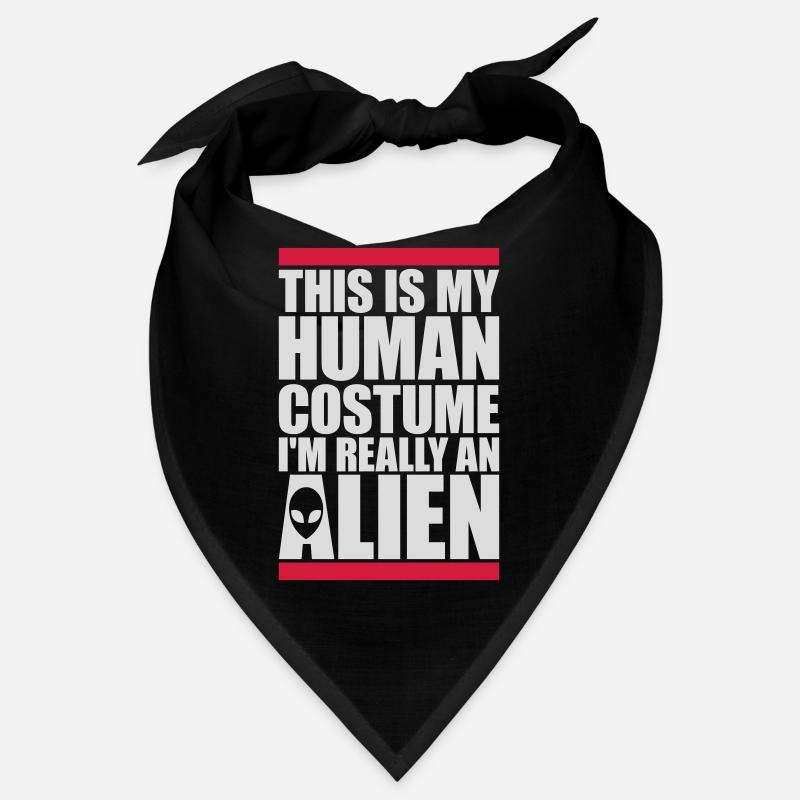 human costume alien Zitat Bandana