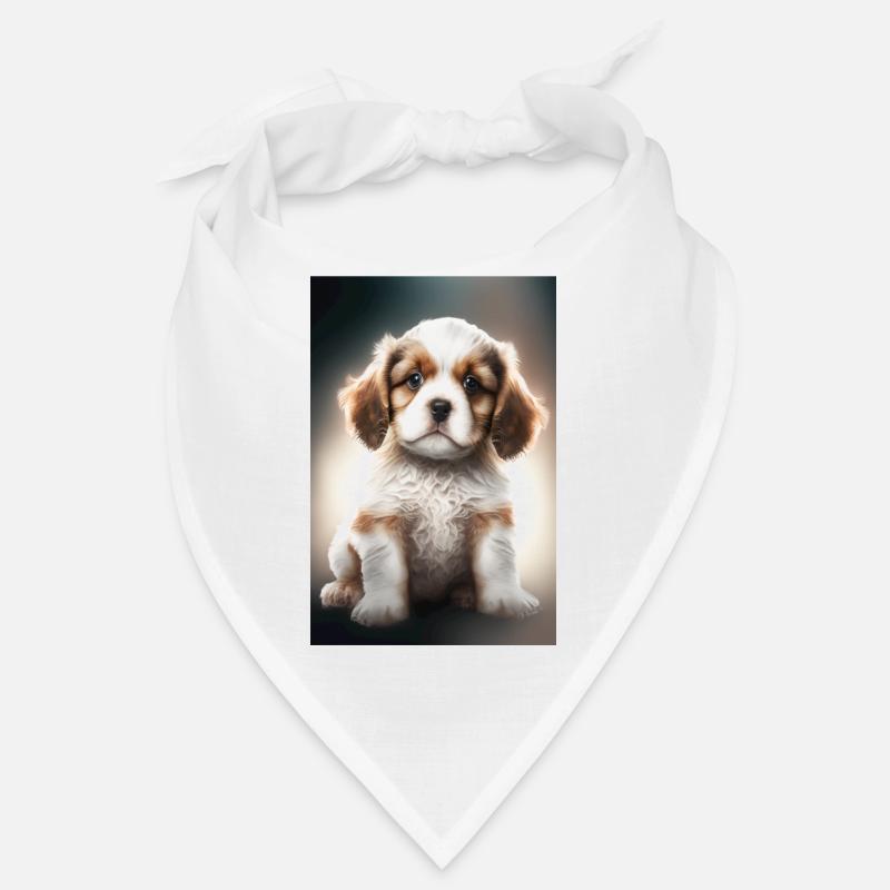 Chiot Cavalier King Charles Bandana