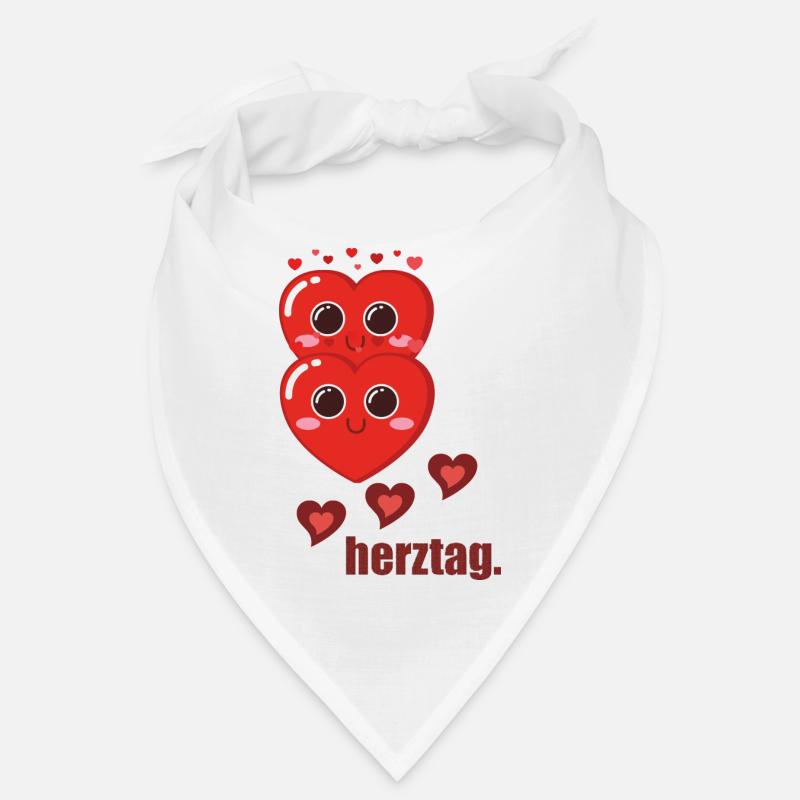 herztag Valentinstag Bandana