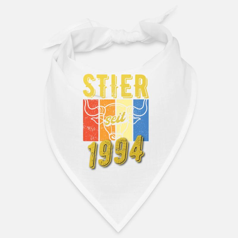 Stier 1994 Geburtstag Sternzeichen Geschenkidee Bandana