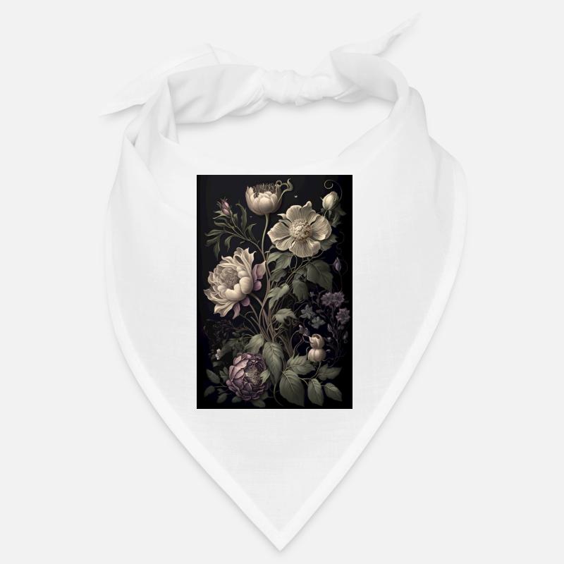 Blumen Gemälde Geschenk Bandana