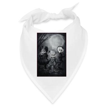 gothic babys Family Portrait - Bandana - Weiß - Vorne