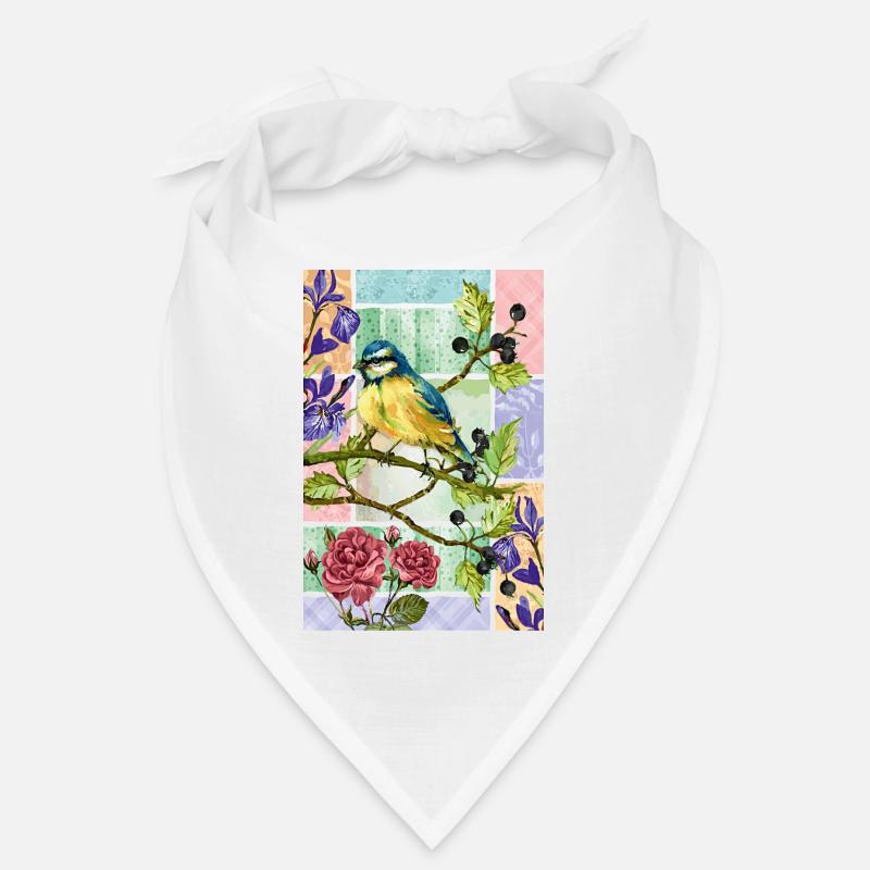 Bunter Vogel Bandana