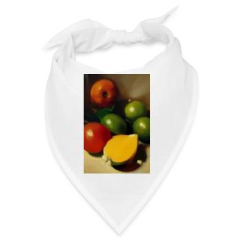 Gesunde Früchte - Bandana - Weiß - Vorne
