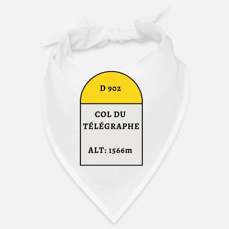 Col du Télégraphe - Bandana - blanc