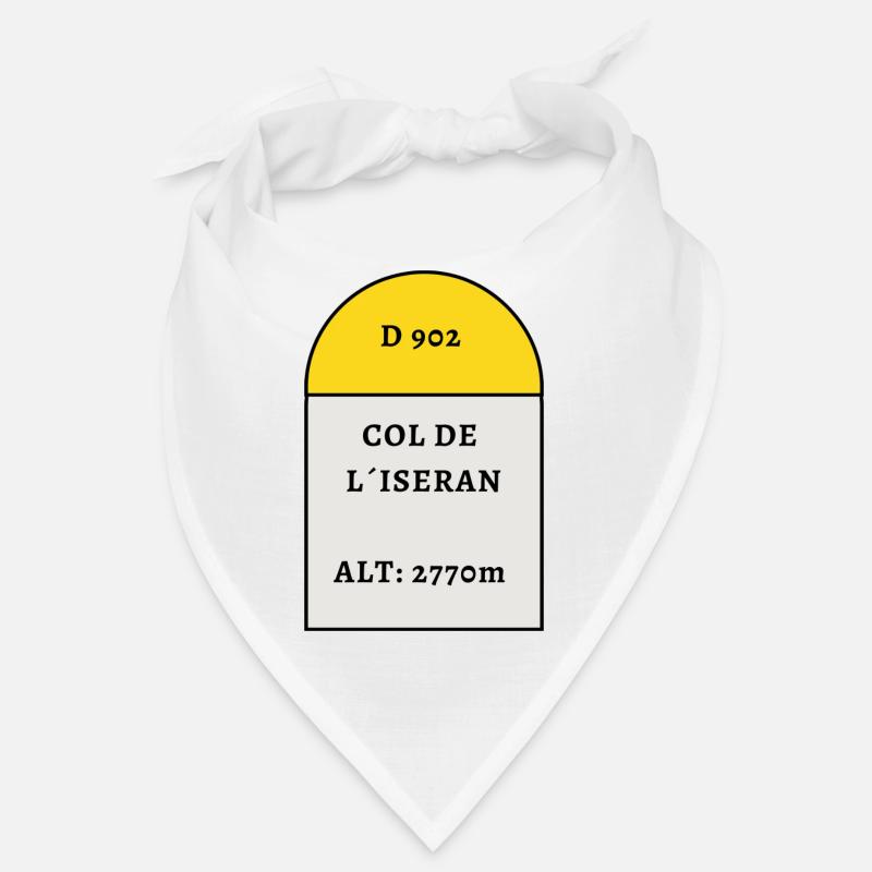 Col de l’Iseran - Bandana - blanc