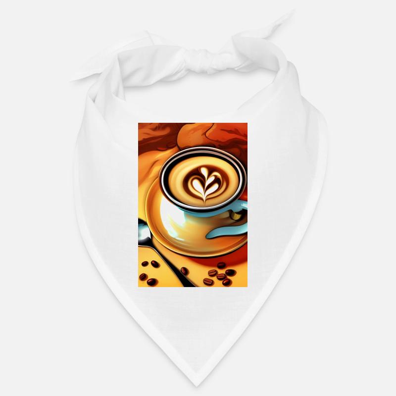 Café, grains de café Bandana