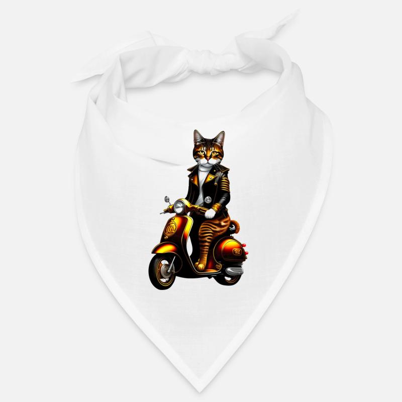 Chat steampunk Bandana