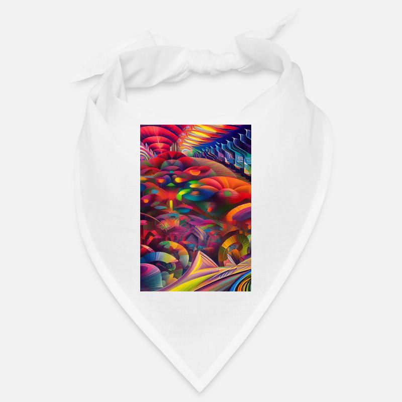Art abstrait Bandana