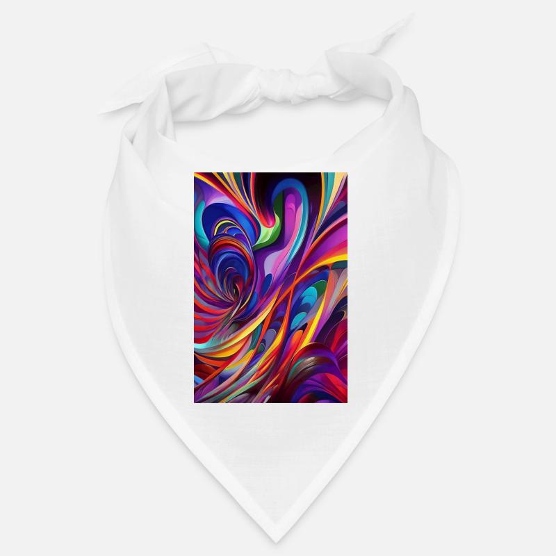 Art abstrait Bandana