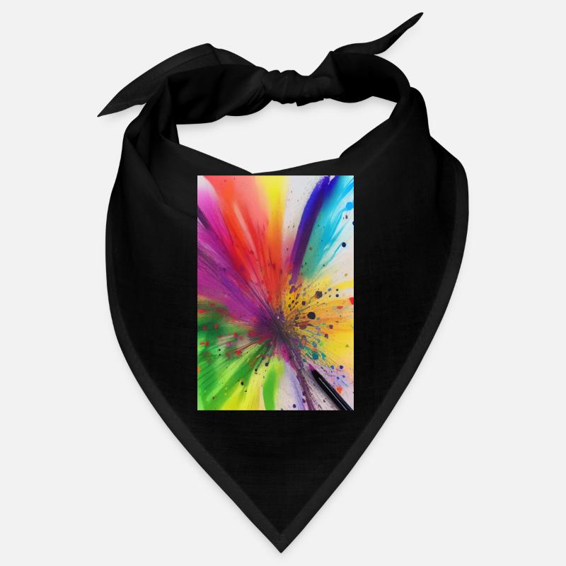 Éclaboussures de couleur Bandana