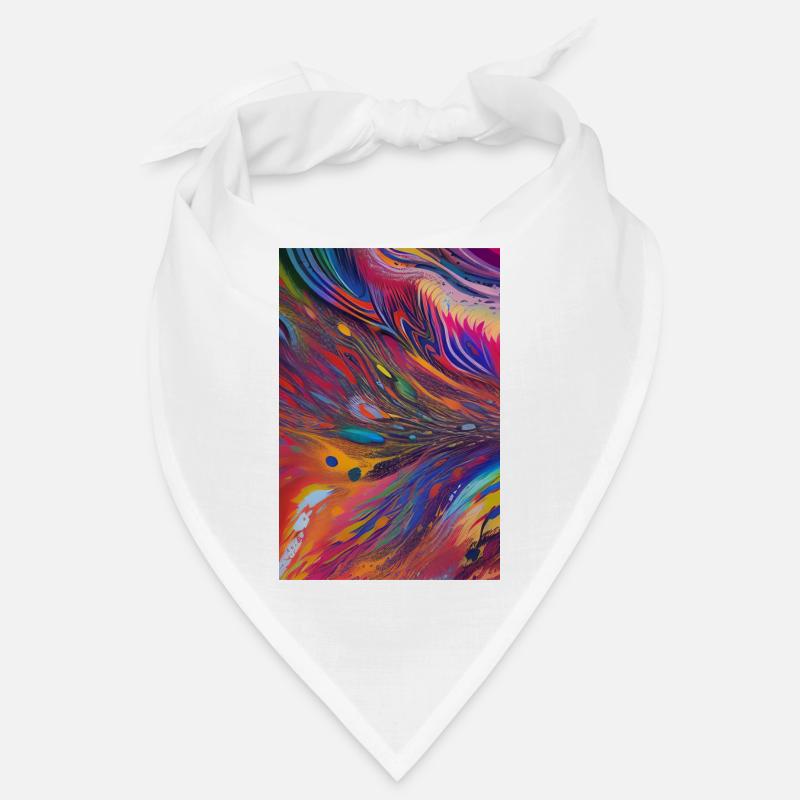 Art abstrait Bandana