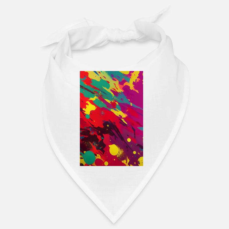 Art abstrait Bandana